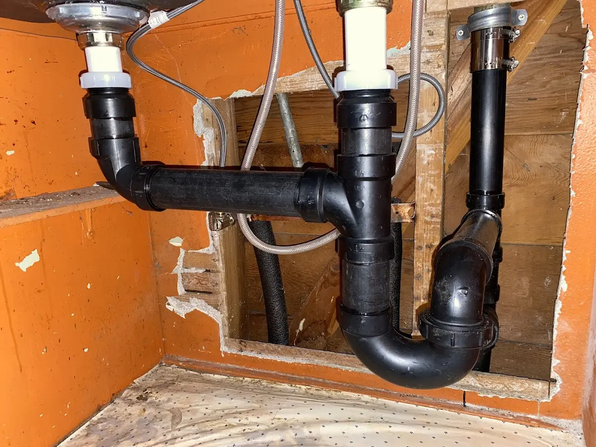 Professional Plumbing Inspection equipment and tools on the job in Adelphi